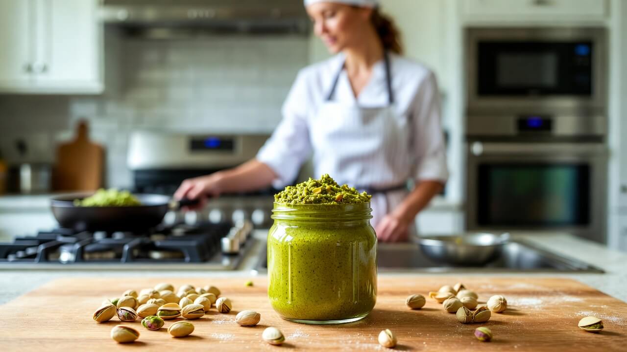 How to Make Pistachio Butter